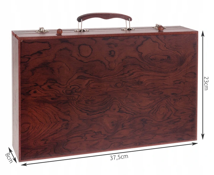ISO 15611 Veľká sada v drevenom kufríku pre malé maliara 142 ks